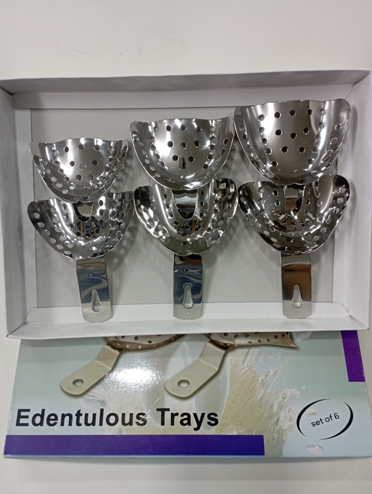 Edentulous Tray Set of 6